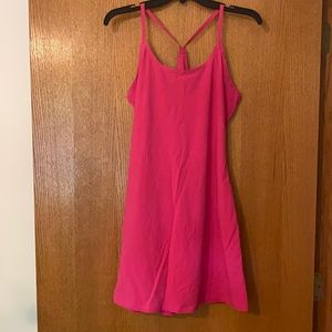Fuchsia Outdoor Voices Exercise Dress S